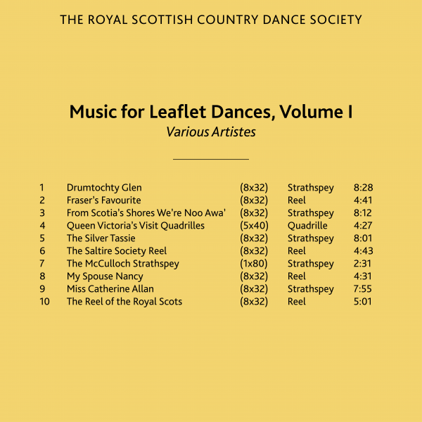 CD Leaflet Dances vol 1 - Image 2