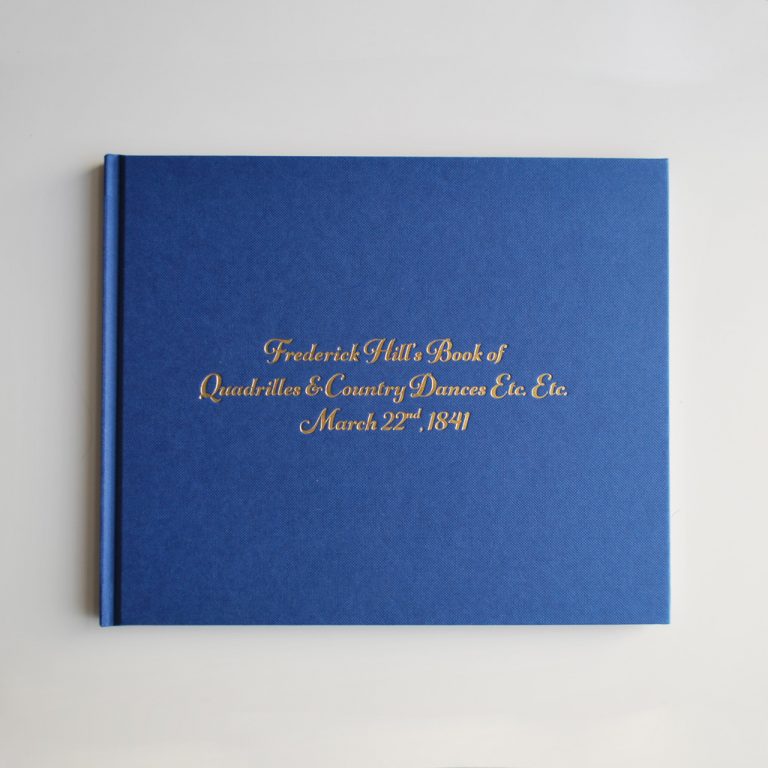 Frederick Hill’s Book of Quadrilles & Country Dances