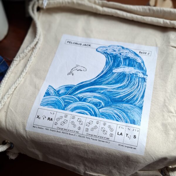 Pelorus Jack Electra Cotton Drawstring Bag - Image 2